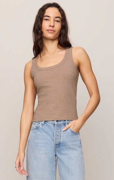 Rowe Tank - Heather Ash