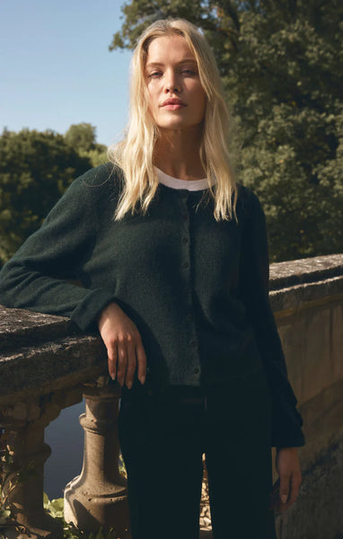 Medina Cardigan - Garland Green