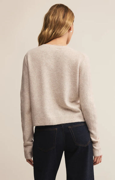 Medina Cardigan - Oatmeal Heather