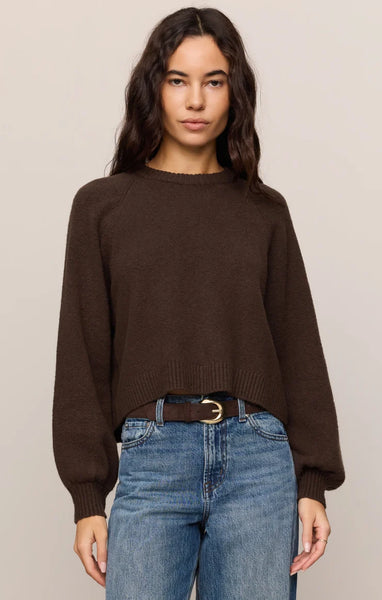 Coming Up Sweater - Chocolate