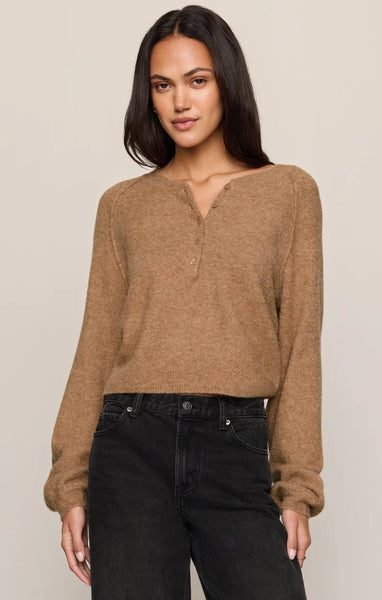 Z Supply Westmont Henley - Caramel