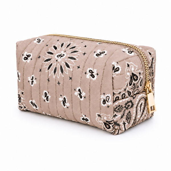 Bandana Cosmetic Case: Olive
