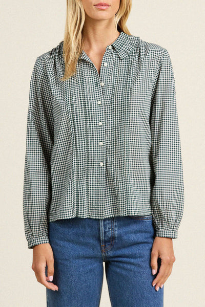 Alise Blouse - Caspian Check