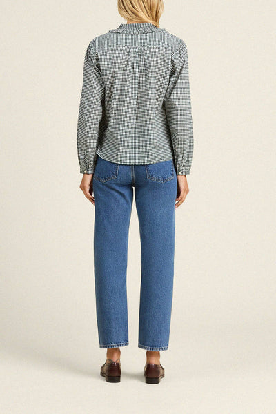 Alise Blouse - Caspian Check