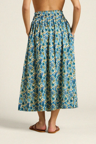Bianca Skirt - Cielo Floral