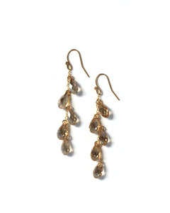 Crystal Waterfall Earring