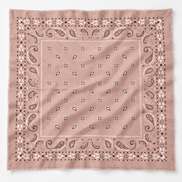 Bandana Scarf - Rose