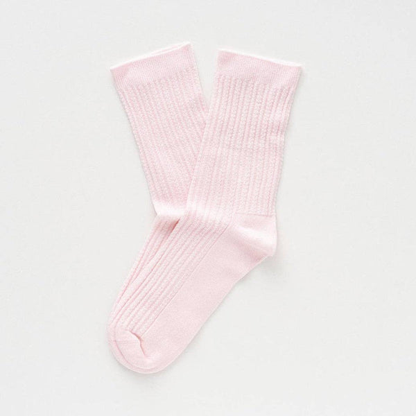 KLUE Pointelle Socks | Pink