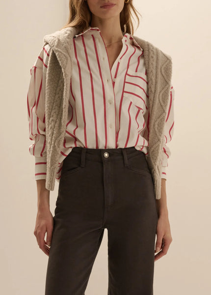 Beau Shirt - Crimson