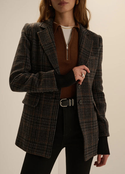 City Blazer - Plaid