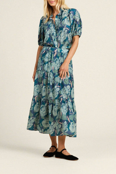 Mira Blouse - Hushed Meadow