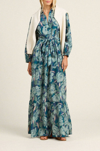 Martina Dress - Hushed Meadow