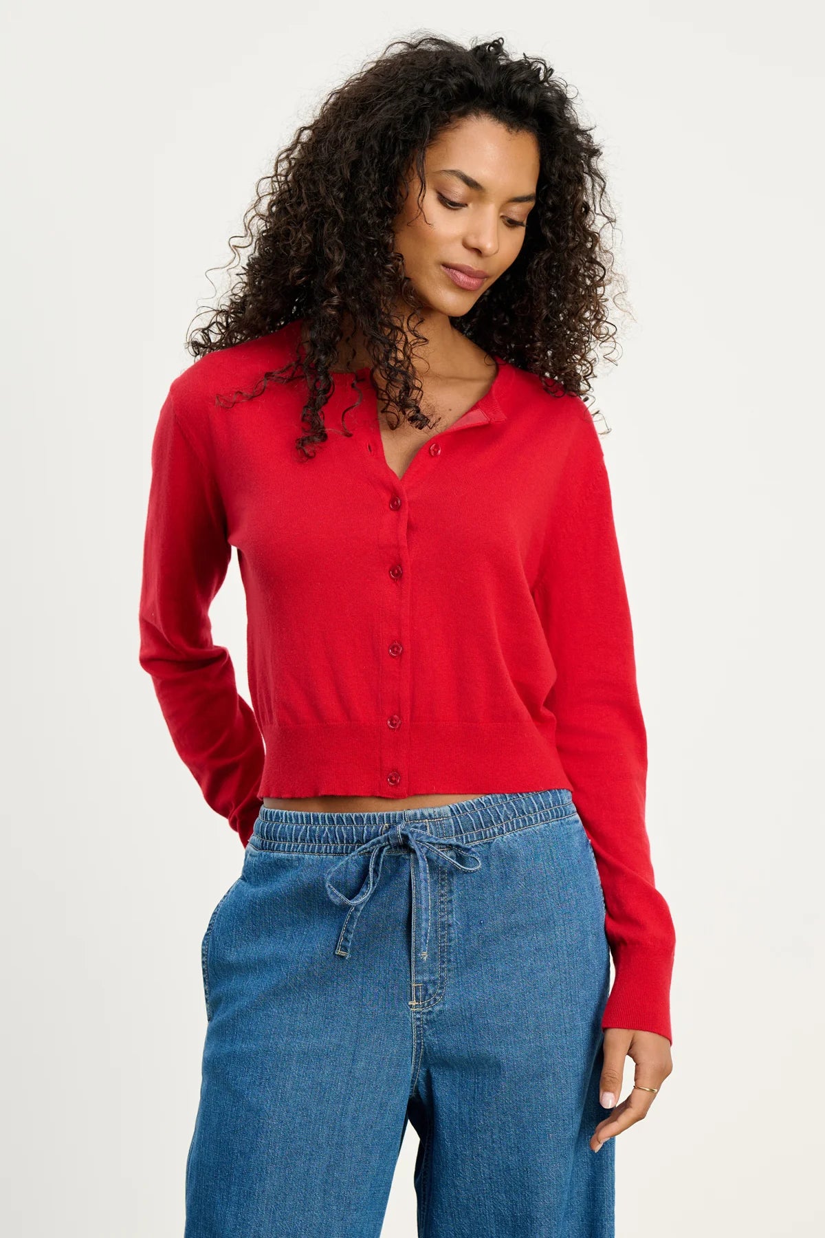 Violette Cardigan - Red