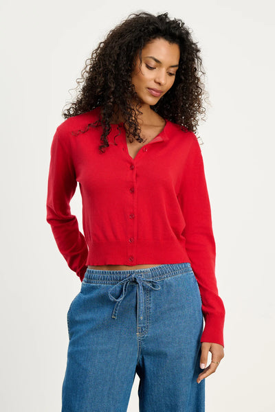 Violette Cardigan - Red
