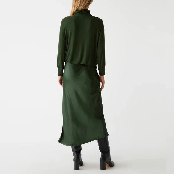 Padma Dress - Dk Matcha