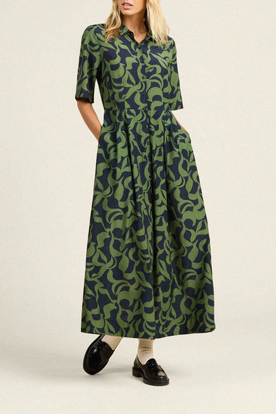 Aster Dress - Muted Canopy