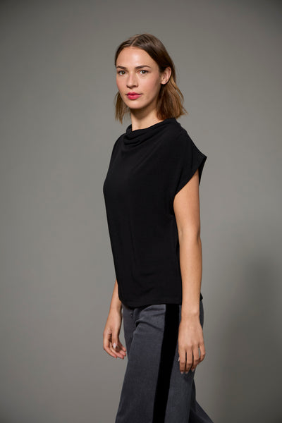 FRANKIE COWL TEE