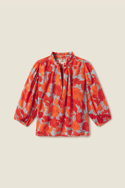 Orly Blouse - Shoreline Poppy