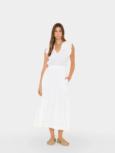 Britta Dress - White