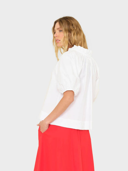 Clementine Top - White