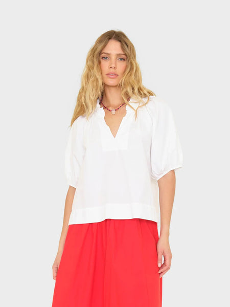 Clementine Top - White