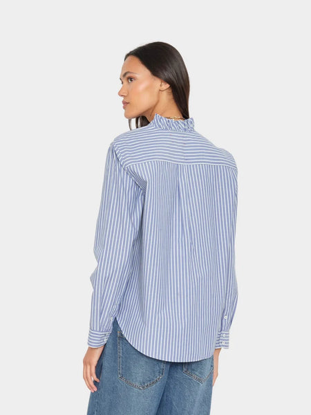 Xirena Kayde Shirt - Blue Stripe