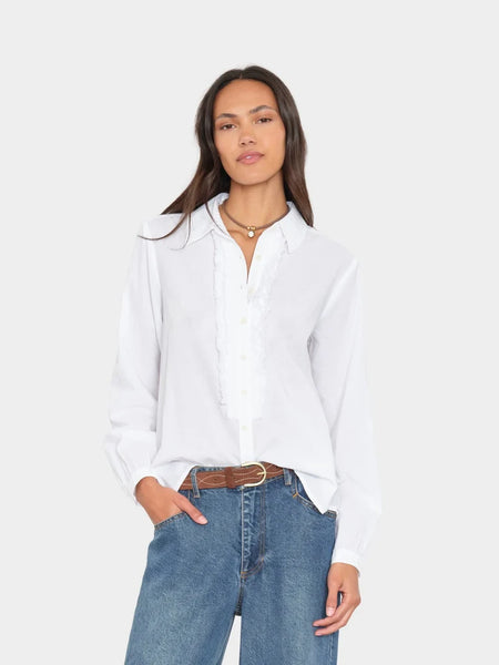 Xirena Amanda Shirt - White