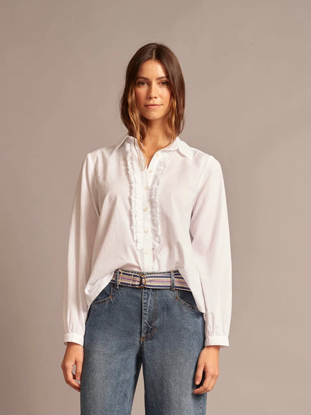 Xirena Amanda Shirt - White