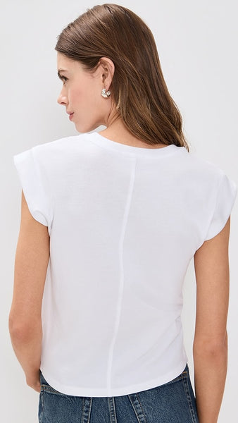 Camino Jersey Top - White