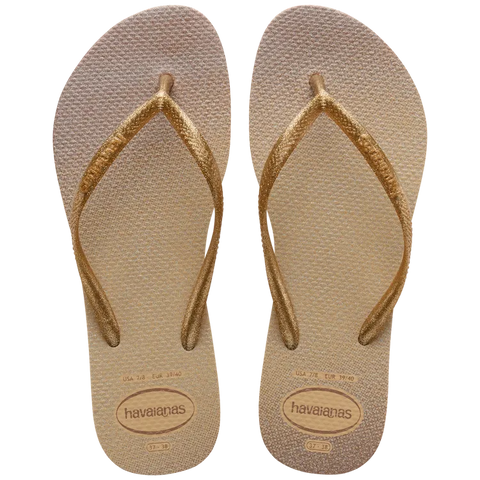 Slim Gloss Sandal - Beige