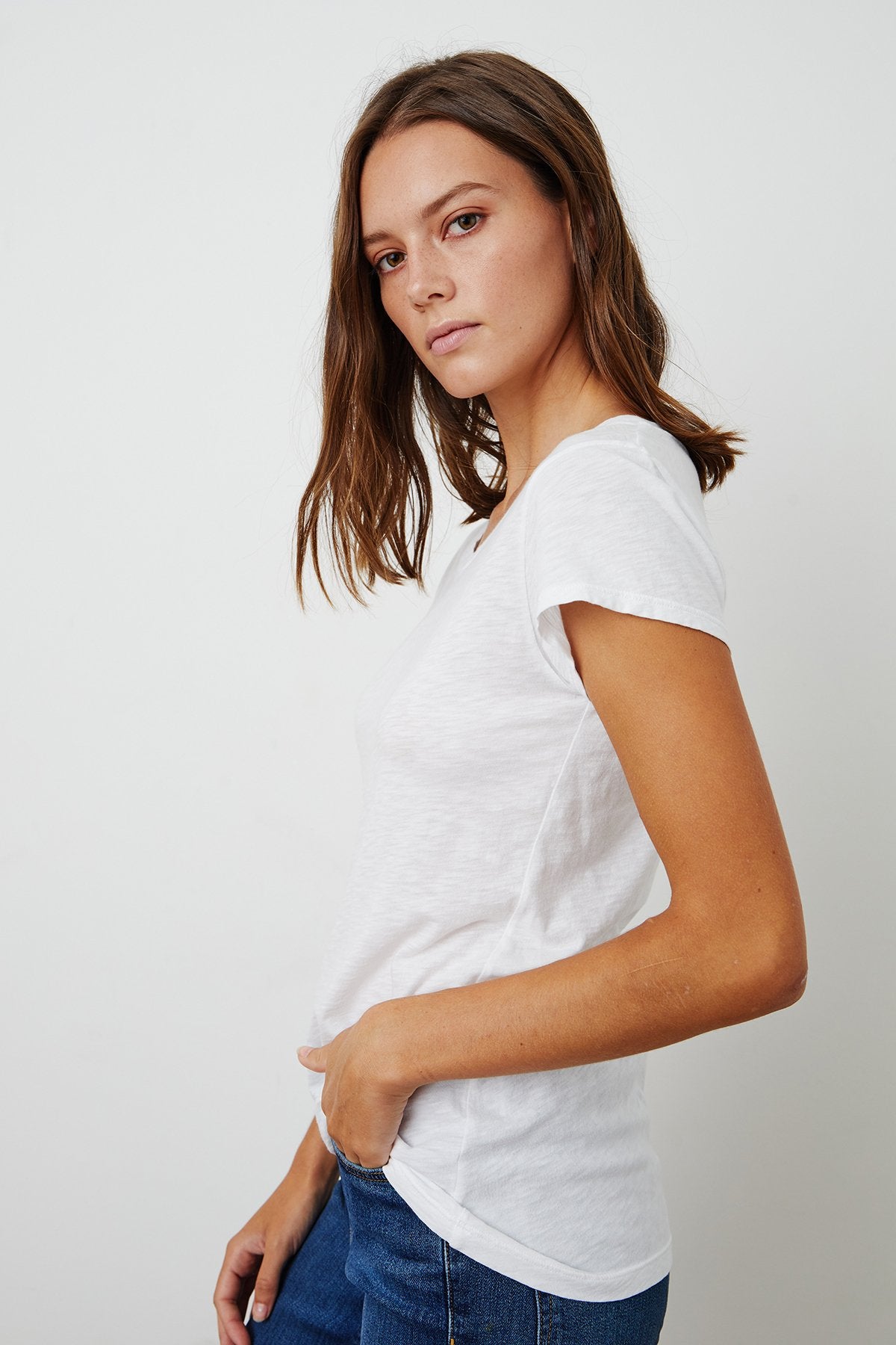 Odelia Tee - White