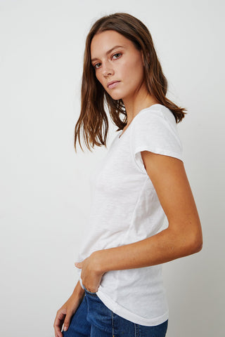Odelia Tee - White